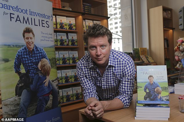 Barefoot Investor Scott Pape (pictured) has warned a reader against taking out a car loan, advising him instead to drive the 'cheapest car your ego can afford'