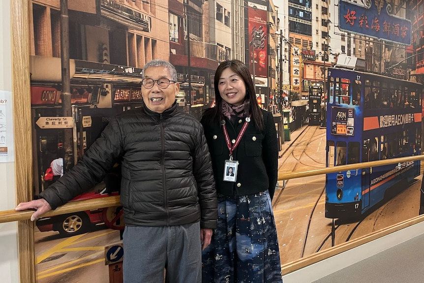 黄月盈博士和陈礼先生