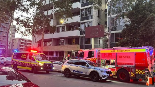 Emergency services responded to a concern for welfare about 6.30pm on Sunday at Walker Street in Rhodes. Picture: news.com.au