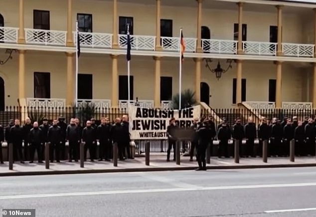 New legislation will be introduced by the NSW government on Wednesday after 60 black-clad neo-Nazis yelled Hitler Youth chants at state parliament on November 8