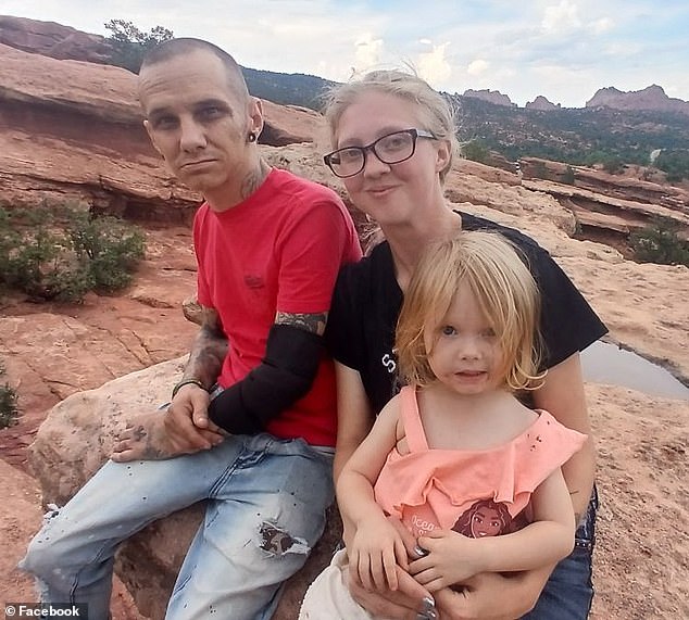 Jordan McGuire (left) and Darci Lambert (right) were arrested on complaints of second degree murder following the death of their daughter Locklynn
