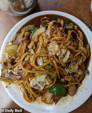 Chinese Noodle Restaurant also offers a Northern Chinese menu, including their signature dish Xinjiang stir-fried noodles