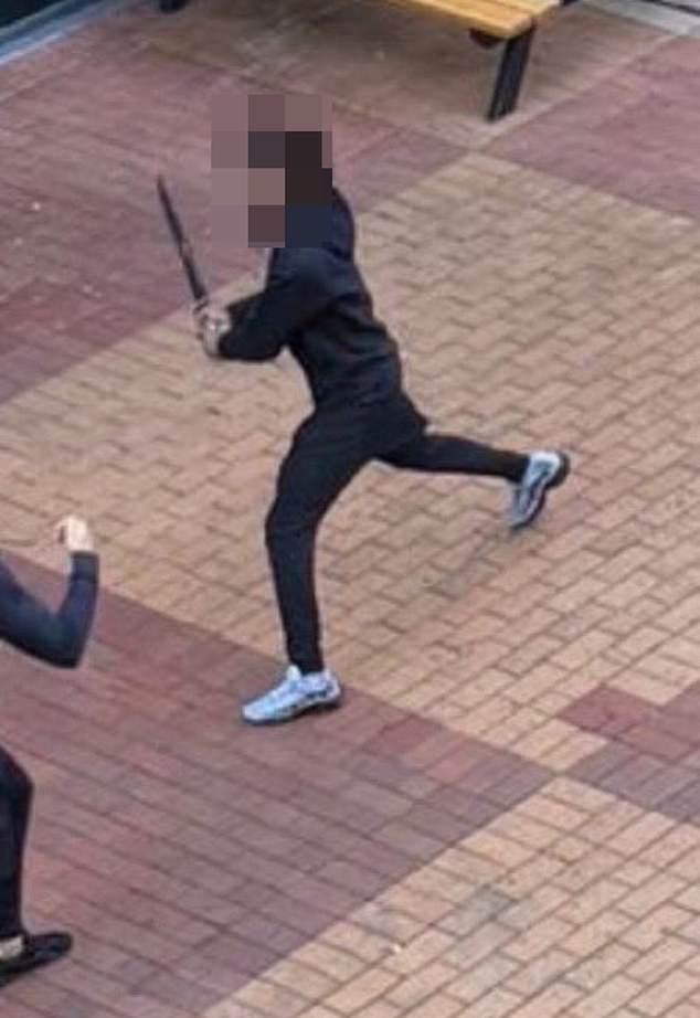 Earlier this year&nbsp;youths carrying machetes fought at the shopping centre