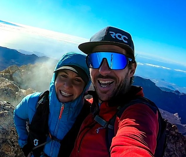 Her climbing partner and boyfriend, Thomas Plamberger, 39, now faces a charge of negligent homicide after prosecutors concluded he left her 'exhausted, hypothermic and disoriented' in the dark while he descended alone