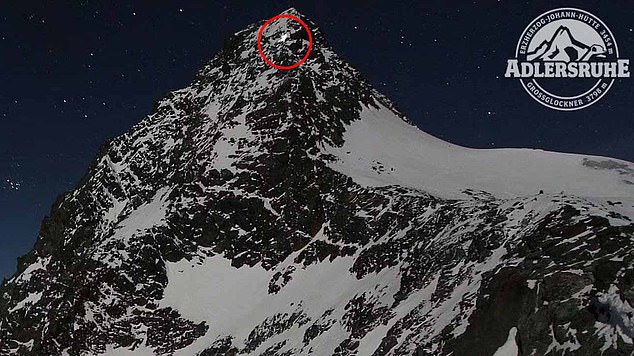 An image captured at around 2.30am showed Plamberger allegedly pushing on alone to the other side of Grossglockner amid claims he left his partner in freezing conditions