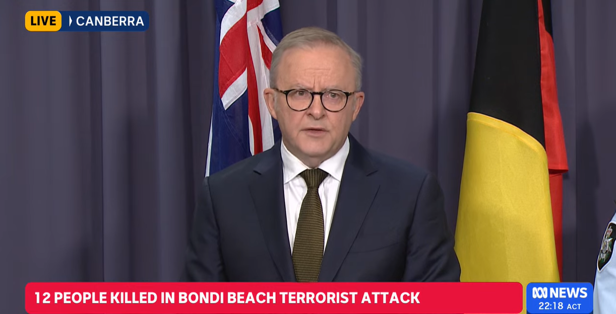 安东尼·阿尔巴尼斯召开新闻发布会