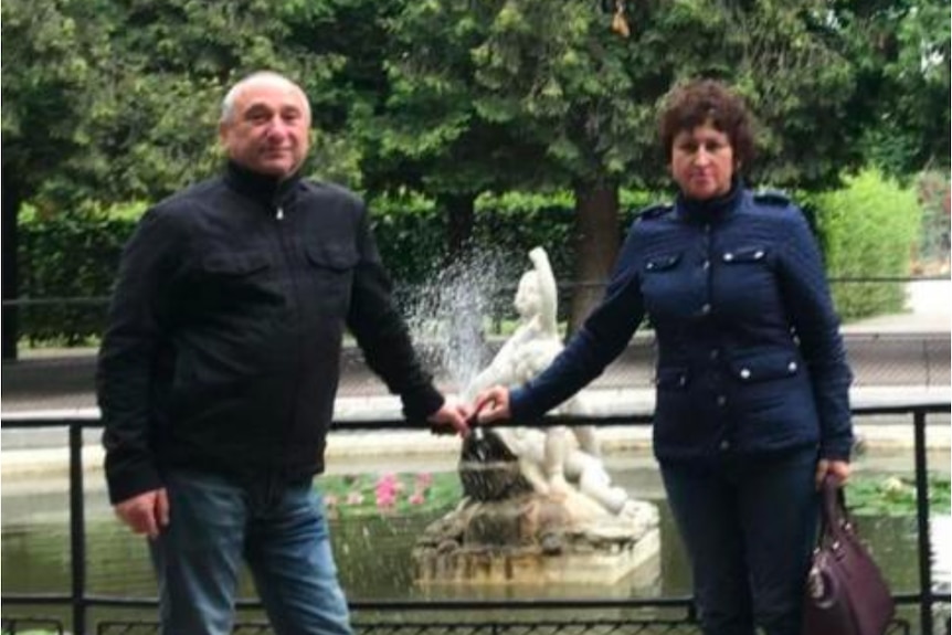 Boris and Sofia Gurman, pictured together before the attack.