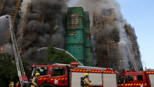 香港大埔宏福苑五级火警：为何发生连环大火？同类火灾会否重现？ - BBC News 中文