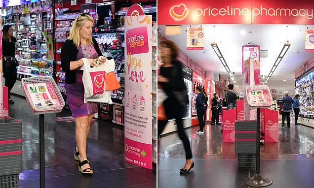 Priceline Pharmacy franchise group on the brink of collapse as more than $400million is owed to creditors | Daily Mail Online