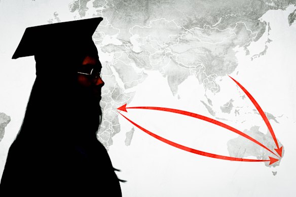 One Hong Kong-based contract cheating syndicate targets Chinese students in Australia, then outsources work to contractors in Kenya – a “predatory” practice that experts say puts students and universities at great risk.