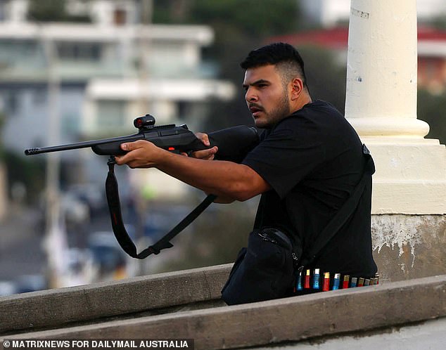 A visit to the alleged Bondi Beach gunman Naveed Akram (pictured) was called off after officers allegedly uncovered a knife and handwritten notes during a security check