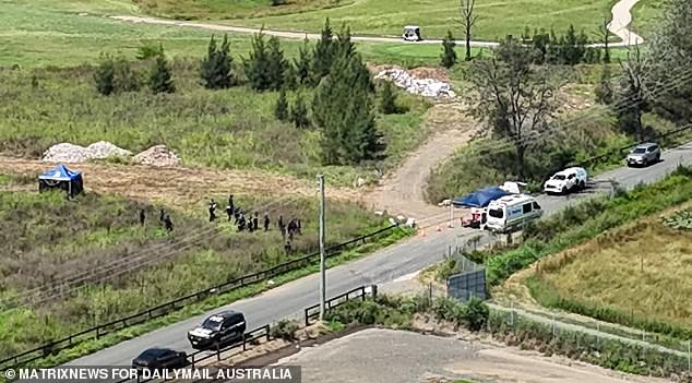 The grandfather's body was found near Lynwood Golf and Country Club in Pitt Town