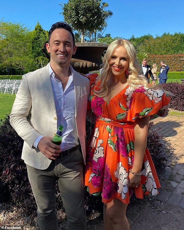 A friend of Cassandra's said she had only recently started 'coming out the other side' after discovering her husband's litany of betrayals before he was shot dead by police on Tuesday. (The Lins are pictured in happier times)