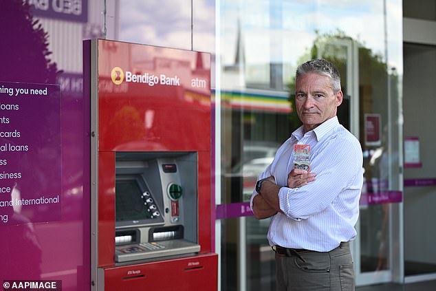 Pro-cash campaigner Jason Bryce (pictured) said he was happy to hear about the support from the RBA but wanted to see follow through