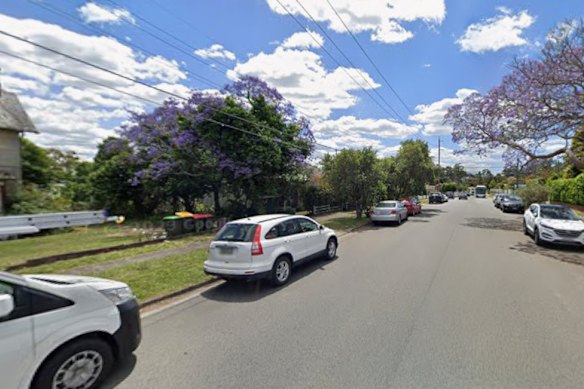 女子被劫持为人质的地点——伊斯特伍德街。