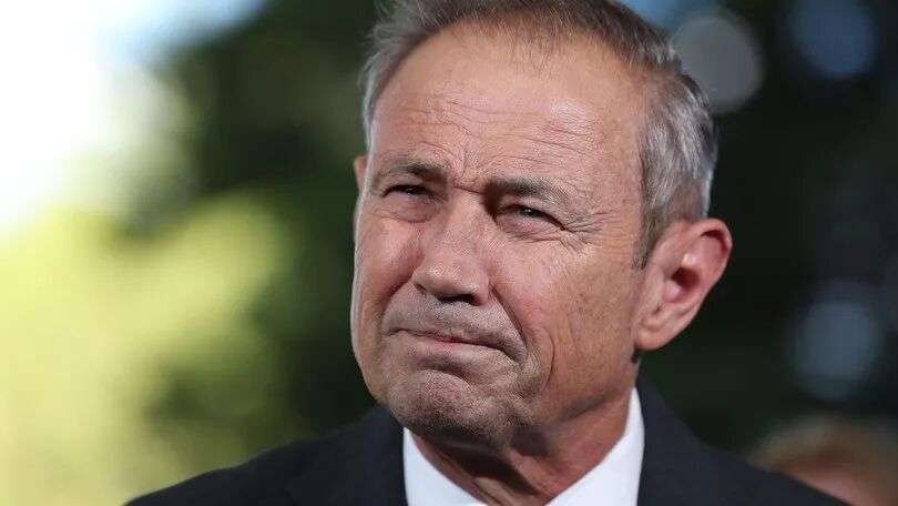 WA Premier Roger Cook has held a round table with industry leaders in regards to fuel supply issues due to the crisis in the middle east. Pictured is the Premier at Dumas House Justin Benson-Cooper