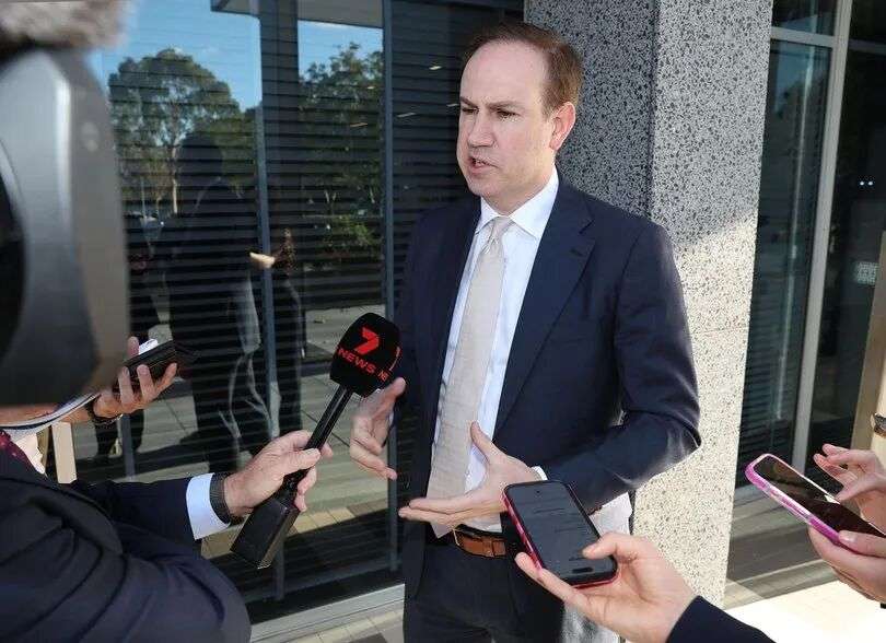 WA Premier Roger Cook has held a round table with industry leaders in regards to fuel supply issues due to the crisis in the middle east. Pictured is Warren Pearce (CEO of Association of Mining and exploration companies) at Dumas House Picture: Justin Benson-Cooper