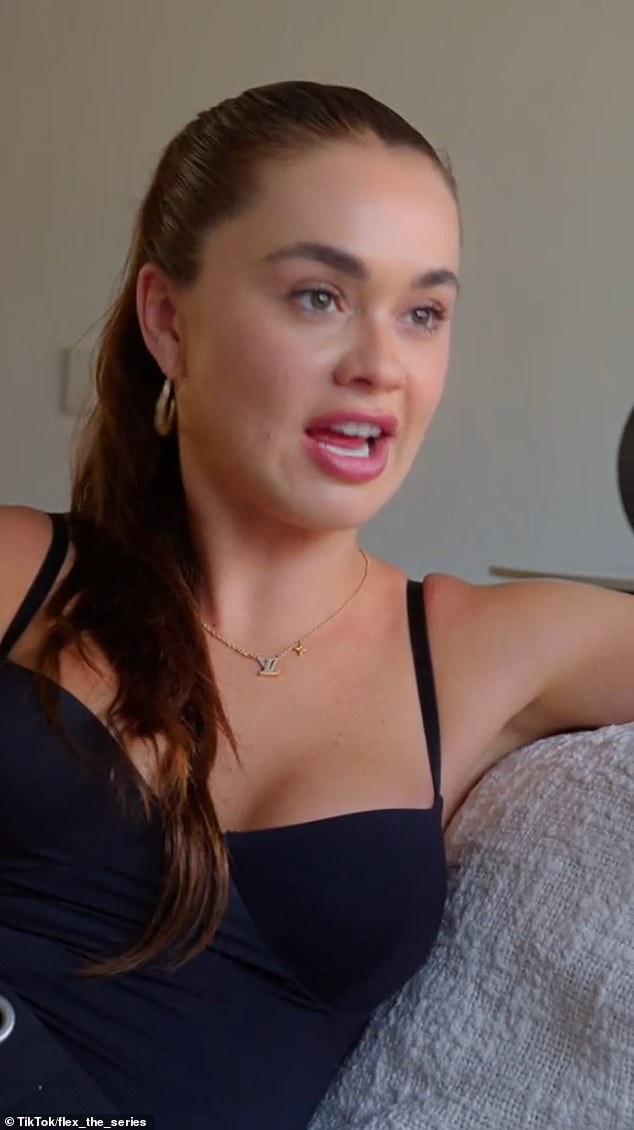 A new micro-reality TV series called Flex is currently being filmed in the tourist hot spot, 'documenting the lives of eight good-looking locals'. Pictured: one of the cast members