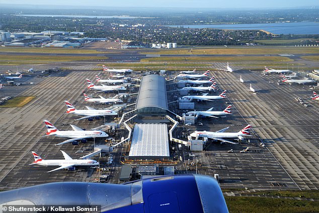 Melbourne Airport Chief Executive Officer Lorie Argus welcomed the return of the flight, saying it was a big win for the city (pictured, Heathrow Airport)
