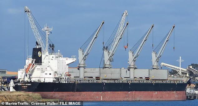 Iron Maiden is due to dock in Perth on Thursday