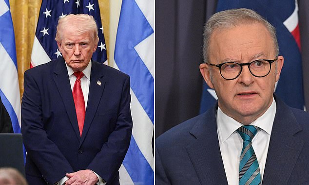 Anthony Albanese has hit back after a public attack on Australia from President Donald Trump