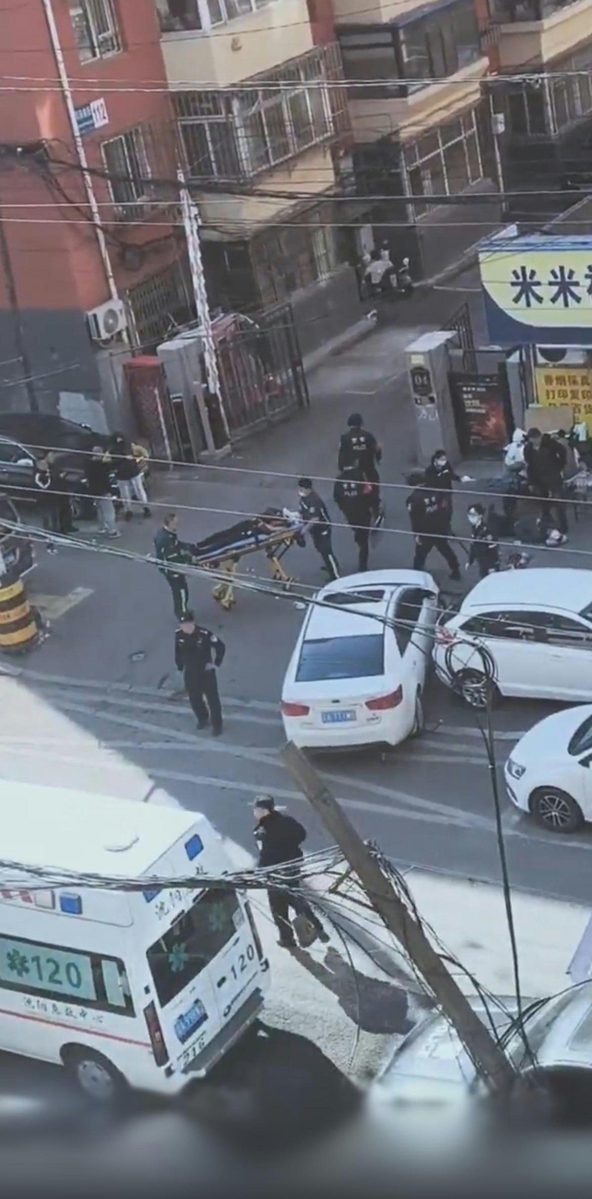 警方抵达现场处理后续。（X平台）