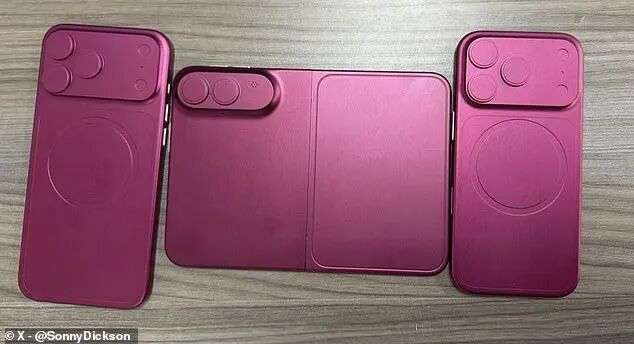 A tipster has revealed what he claims is the dummy model of the iPhone Fold – Apple's first foldable smartphone