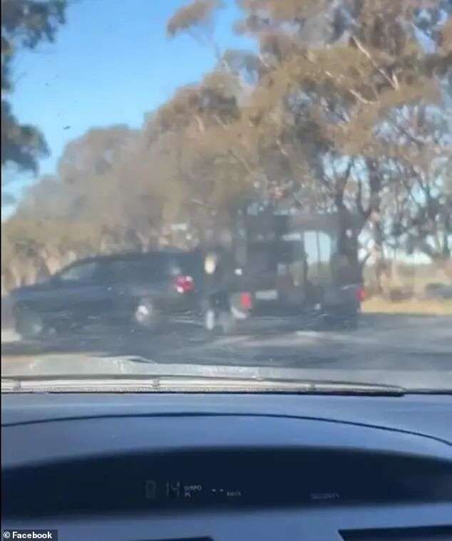 Locals believe this vehicle was caught in the act stealing sheep in Kurting in August last year