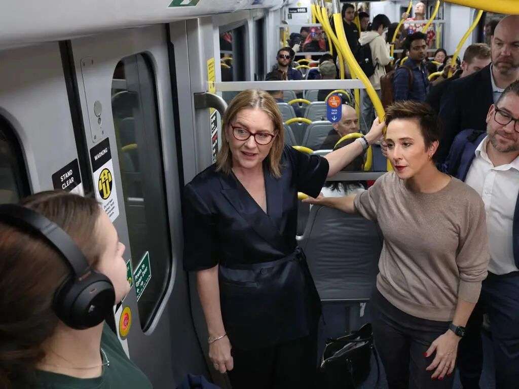 Jacinta Allan said it was “another step” in relief amid the fuel crisis. Picture: David Crosling