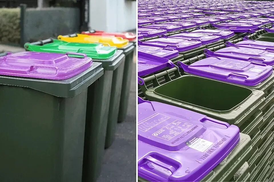 维州强推紫色垃圾桶，超50个地方议会联手反对！“占地方，成本又高”（组图） - 2